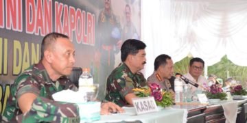 Panglima TNI Kerahkan Pesawat Angkut Logistik ke Perbatasan