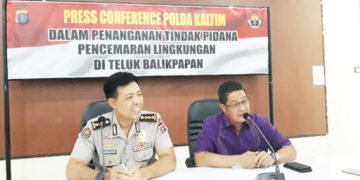 Polda Kaltim Tetapkan Tersangka Kasus Kebakaran Teluk Balikpapan