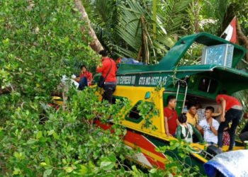 Celaka Lagi, Speedboat Harapan Baru Express Gagal Berlabuh di Tarakan
