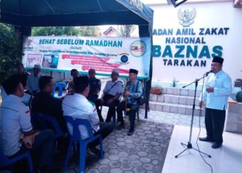 Memasuki Ramadan, BAZNAS Tarakan Pastikan Kondisi Kaum Duafa Sehat