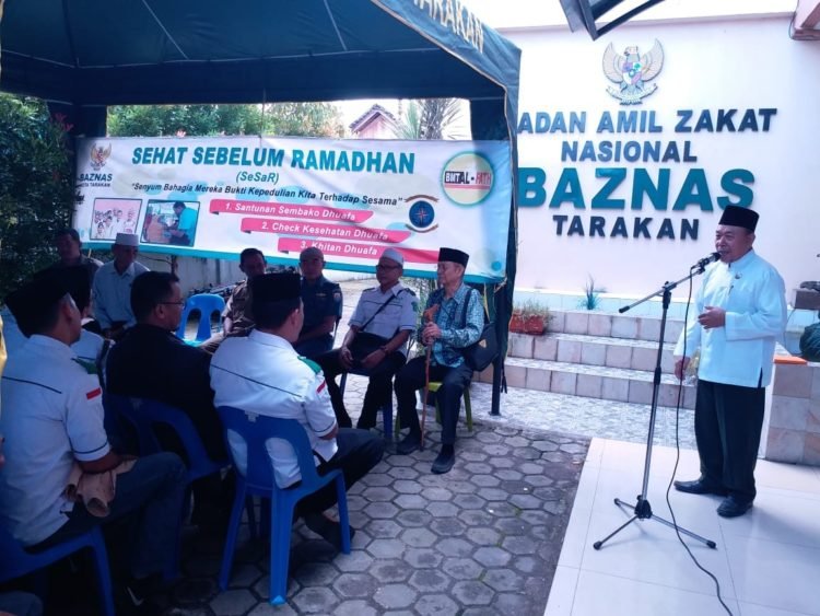 Memasuki Ramadan, BAZNAS Tarakan Pastikan Kondisi Kaum Duafa Sehat