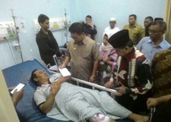 Gubernur Kaltara Kunjungi Korban Kecelakaan Speed Harapan Baru, Ini Datanya