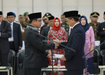 Gubernur Lantik Sekprov Definitif