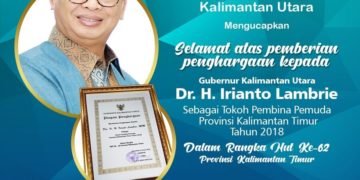 Gubernur Kaltara Terima Penghargaan dari Pemprov Kaltim