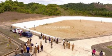 Tinjau 3 Proyek APBN di Perbatasan