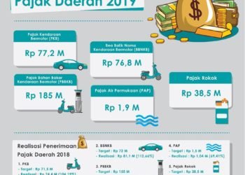 Target Pendapatan Pajak Daerah 2019