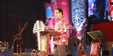 Hadiri Natal Bersama, Sekprov Sampaikan Pesan Kedamaian