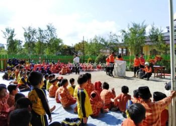 BPBD Kaltara Edukasi Penanggulangan Bencana ke Sekolah-Sekolah