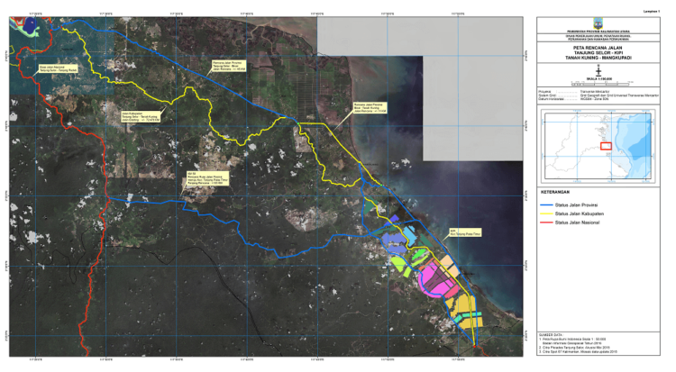 Pemprov Fokus Bangun Jalan Baru, Pendekat Tanjung Selor