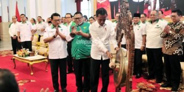 Gubernur Hadiri Rakornas HKTI di Istana Negara