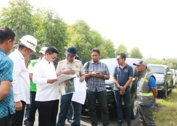 Gubernur Ingin Pastikan Jalan Sekatak-Malinau Tuntas Akhir Tahun