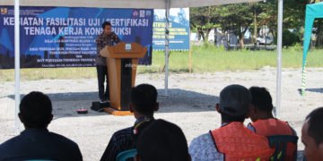 160 Tenaga Kerja Konstruksi Terampil BSPS Ikut Sertifikasi Jakon