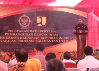 Tingkatkan Kualitas Kerja Pegawai, BPK Perwakilan Kaltara Bangun Mess 3 Lantai