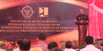 Tingkatkan Kualitas Kerja Pegawai, BPK Perwakilan Kaltara Bangun Mess 3 Lantai