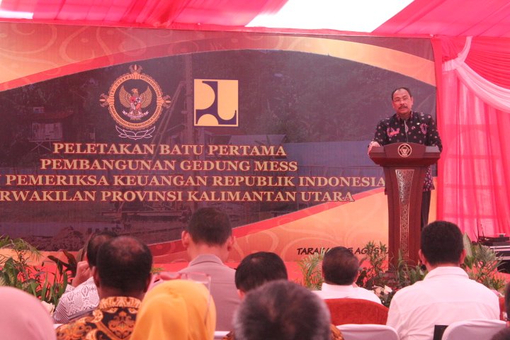 Tingkatkan Kualitas Kerja Pegawai, BPK Perwakilan Kaltara Bangun Mess 3 Lantai