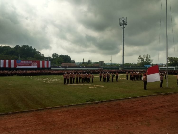 HUT Pramuka Ke – 58 Berjalan Meriah