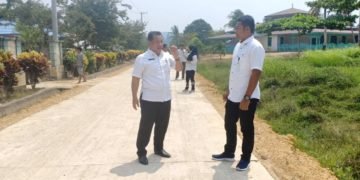 Jalan Lingkungan di Karang Agung Dibangun Pemprov