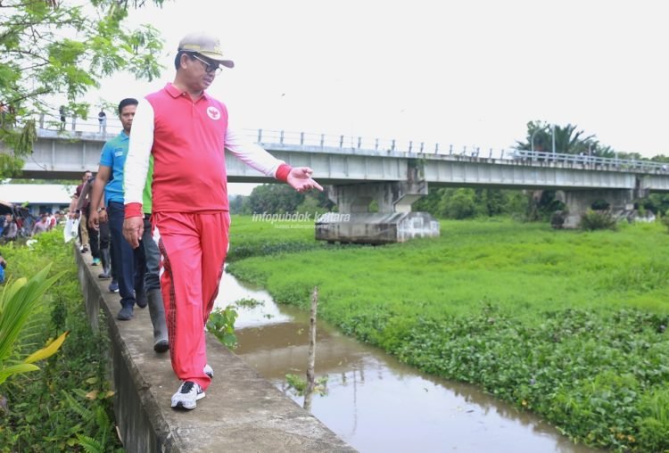 Pemprov Fokus Normalisasi Aliran Sungai Selor dan Buaya