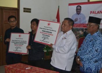 Peringatan HUT ke 74, PMI Tarakan Dihadiahi Aplikasi Mobile