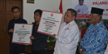 Peringatan HUT ke 74, PMI Tarakan Dihadiahi Aplikasi Mobile