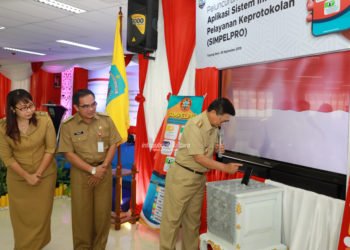 Gubernur Luncurkan Aplikasi Simpelpro