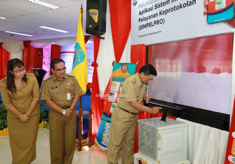 Gubernur Luncurkan Aplikasi Simpelpro