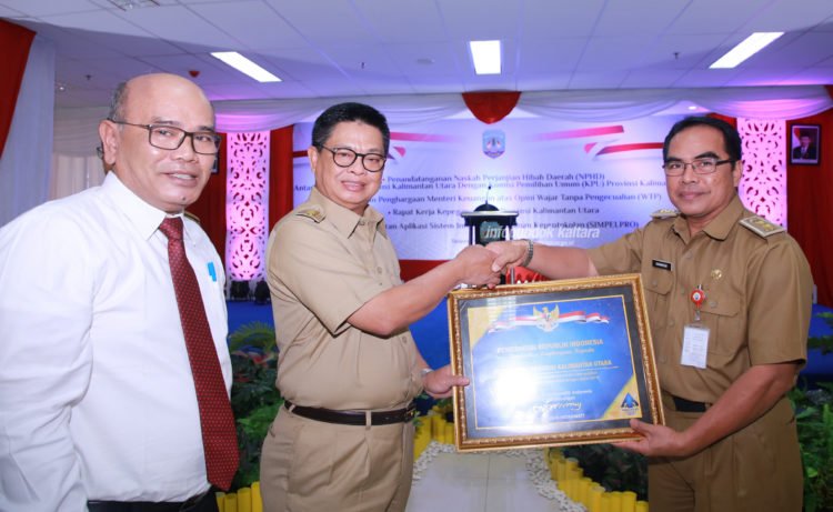 Lima Kali WTP, Pemprov Kaltara Terima DID Rp 49,8 Miliar