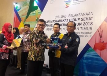 Germas Provinsi Kaltara Raih Penghargaan