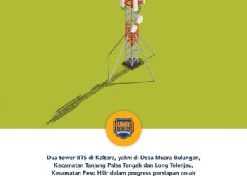 BTS Muara Bulungan dan Long Telenjau On Air 2020