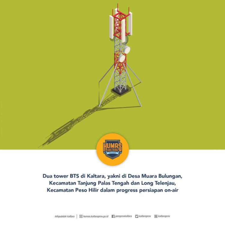 BTS Muara Bulungan dan Long Telenjau On Air 2020