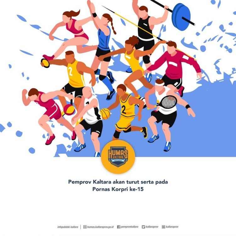 Pornas Korpri, Kaltara Ikut 6 Cabor