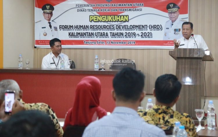 Forum HRD Kaltara Resmi Dikukuhkan