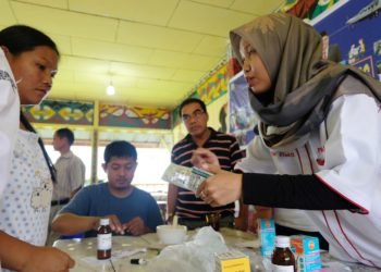 Warga Tau Lumbis Dilayani 3 Dokter Spesialis