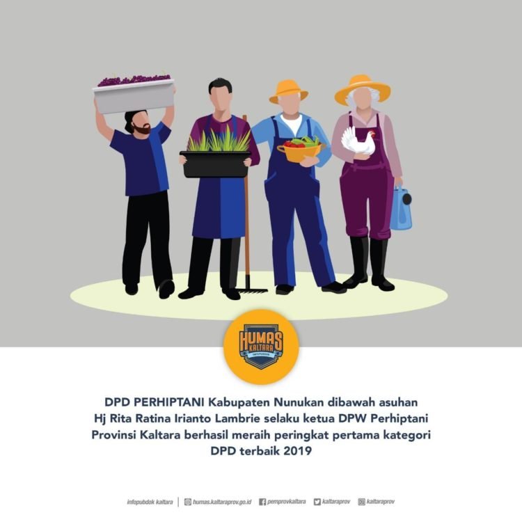 DPD Perhiptani Nunukan Harumkan Kaltara