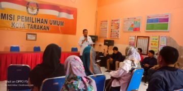 KPU Tarakan Gelar Tes Urine Bagi 20 Orang Calon PPK Terpilih