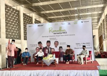 Imam Besar, Menteri Perdagangan, dan Menteri Investasi RI Luncurkan Program Ekonomi Berbasis Masjid