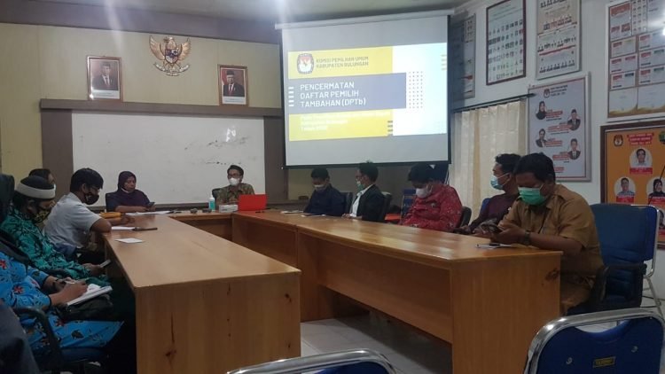 KPU Kabupaten Bulungan Telah Melaksanakan Rekapitulasi DPB Dan Serahkan Hasil Periode April Tahun 2021