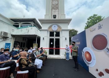Kontribusi Konkret untuk Ekonomi Berbasis Masjid, ISYEF Sulap Tower Masjid Jadi Coffee Shop